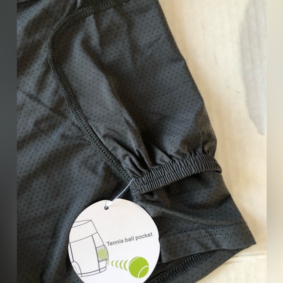 Colorskin 2 Piece Built-in Bra Athletic Pickleball Tennis Dress & Biker Shorts - Picture 12 of 14